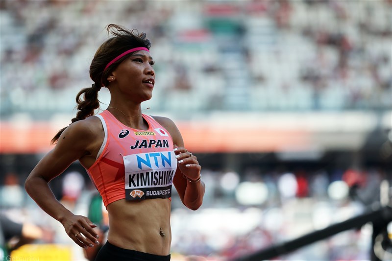 日本勢4大会ぶり女子100m出場果たした君嶋愛梨沙「この経験をプラスに」／世界陸上