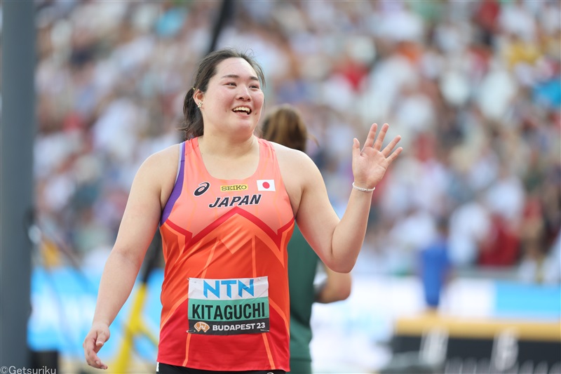 女子やり投・北口榛花が2大会連続ファイナル進出！2投目に63m27、予選通過標準を悠々クリア／世界陸上