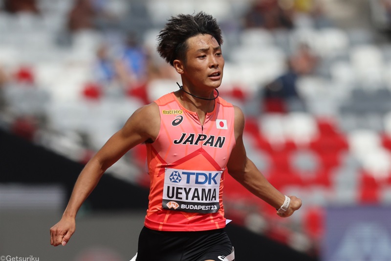 200m・上山紘輝は2大会連続セミファイナルにあと0.1秒。20秒66で4着／世界陸上