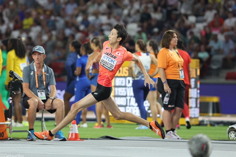 男子走高跳・赤松諒一が8位タイ！1発クリアで入賞たぐり寄せるも「予選で力を使い果たしてしまった」と反省／世界陸上