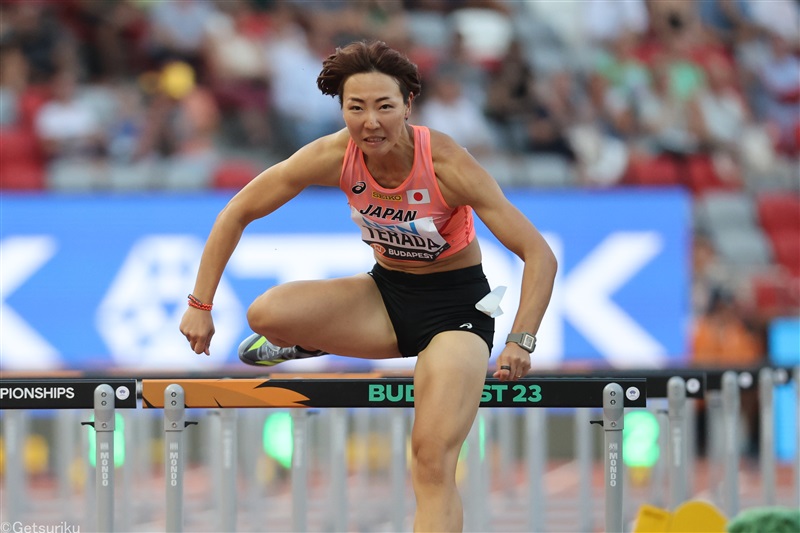 100mH・寺田明日香「いろんな選手の背中を見た」悔しい予選敗退／世界陸上