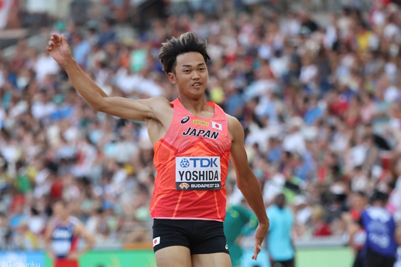 走幅跳世界陸上代表・吉田弘道が地元で8m02！兄弟ワンツー飾る 世界陸上では予選敗退