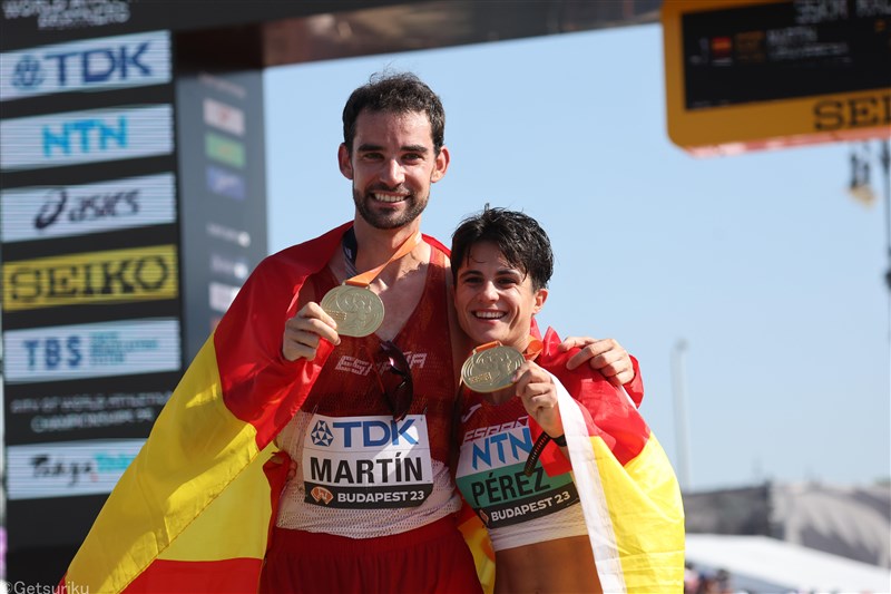 マルティン＆ペレスがともに競歩2冠！スペインが五輪含む史上初「競歩完全制覇」達成／世界陸上