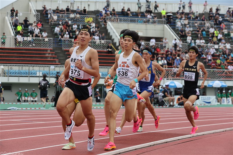 男子800m・2年生落合晃が大会新の1分47秒92！同種目県勢34年ぶりV「ラスト勝負の準備していた」／北海道IH