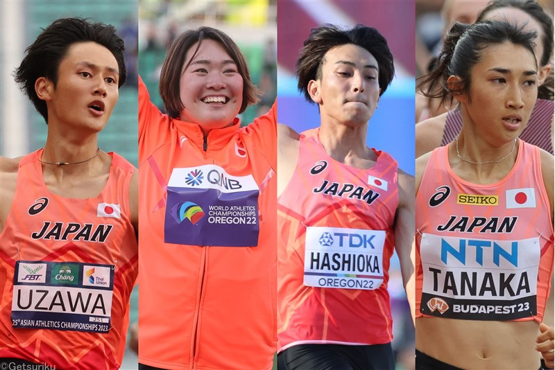 銅メダリストの北口榛花が登場！200ｍ鵜澤、走幅跳・橋岡、女子5000m田中、廣中らに注目／世界陸上Day5みどころ