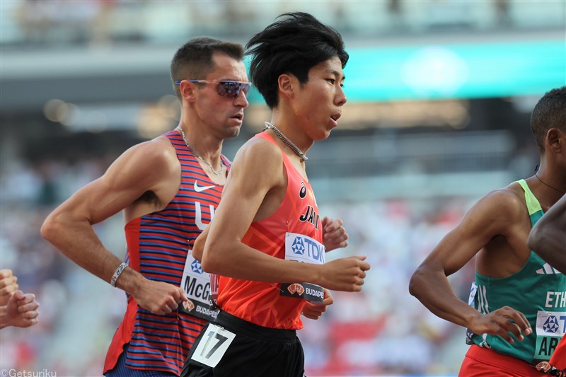 10000m・田澤廉は15位 2度目の世界挑戦も入賞には届かず／世界陸上