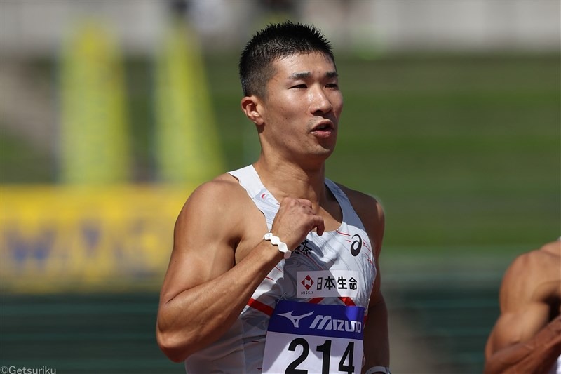 100m桐生祥秀が2着で順当に準決勝へ「自分の走りに集中できた」／アジア大会