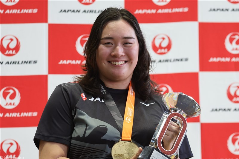 やり投・北口榛花に新たな勲章！JOCスポーツ賞最優秀賞に選出 陸上界から19年ぶり4人目