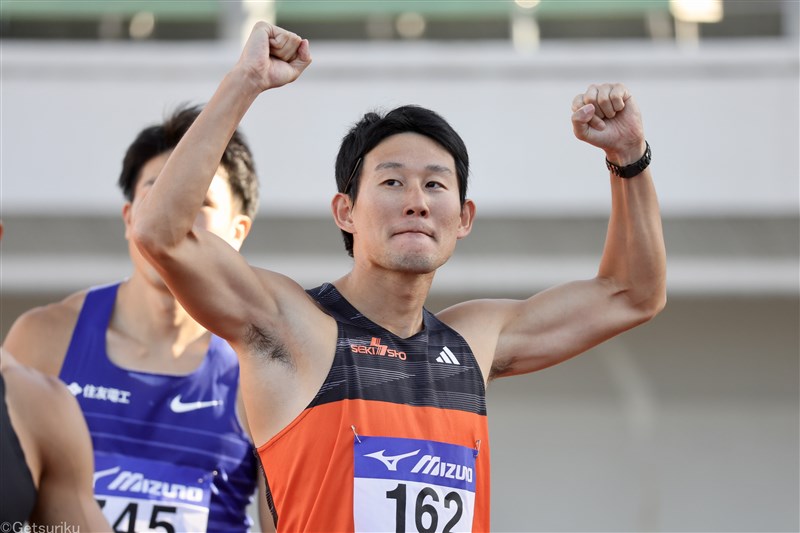 100mは東田旺洋が10秒16でV「縁起の良い」岐阜で実業団初タイトル／全日本実業団