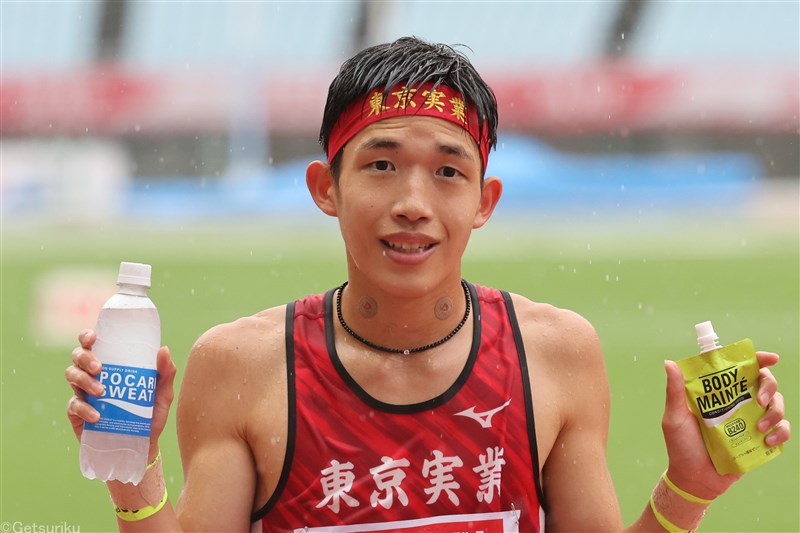 【男子1500m】尾熊迅斗（東京実高3）3分44秒36＝高校歴代5位