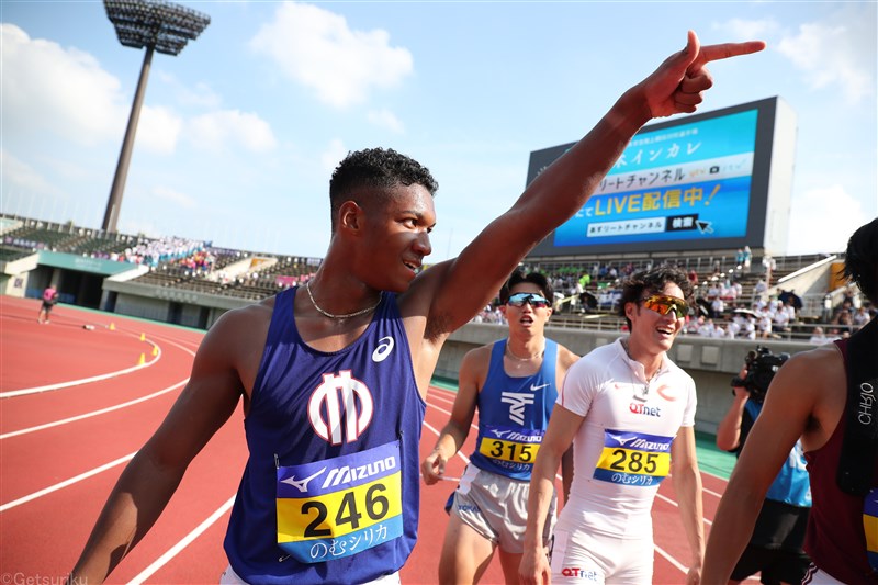 村竹ラシッドが110mH13秒04の日本タイ＆学生新！ハンマー投・福田が室伏広治超え、順大1年・吉岡が5000m日本人トップ／日本IC