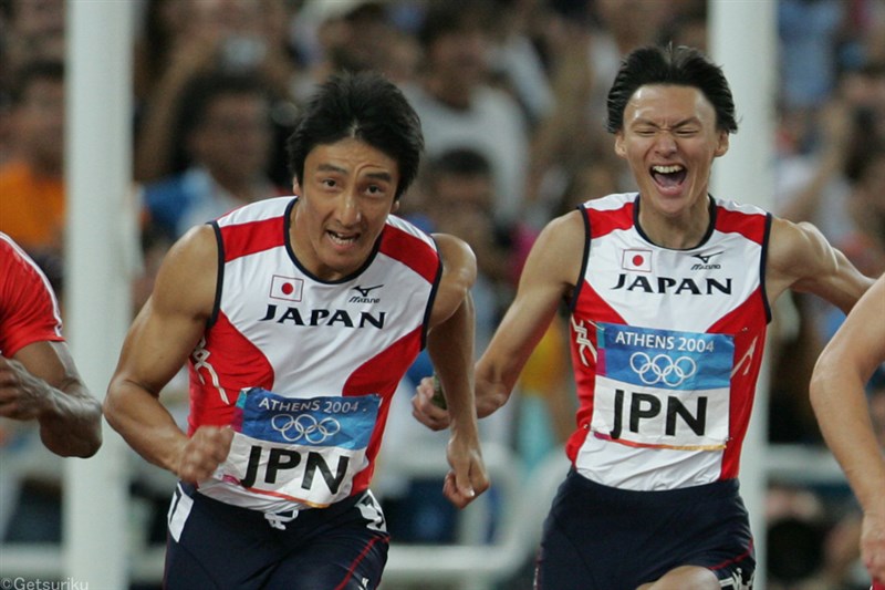 朝原宣治さん、高平慎士さん、福島千里さん、木村文子さんのレジェンドが横浜DeNAのパフォーマンスチームとリレー対決！まさかの結果に