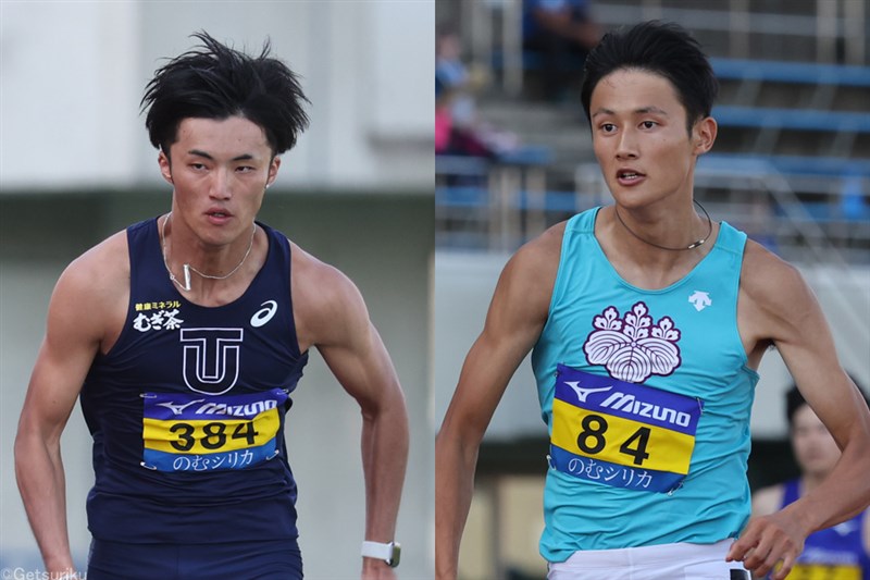 栁田大輝、鵜澤飛羽が凱旋！アジア王者2人が100m予選を順当に通過／ 日本IC