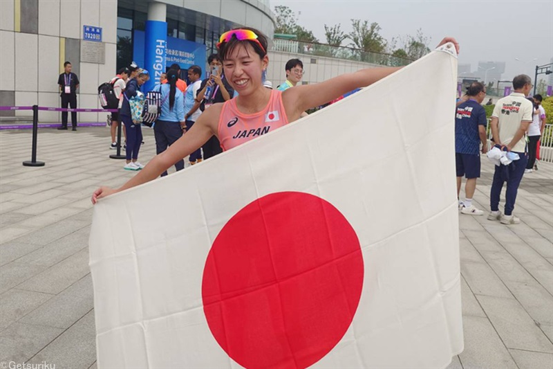 女子20km競歩・藤井菜々子が3位も悔しさ「レベルの違いを胸に刻みたい」／アジア大会