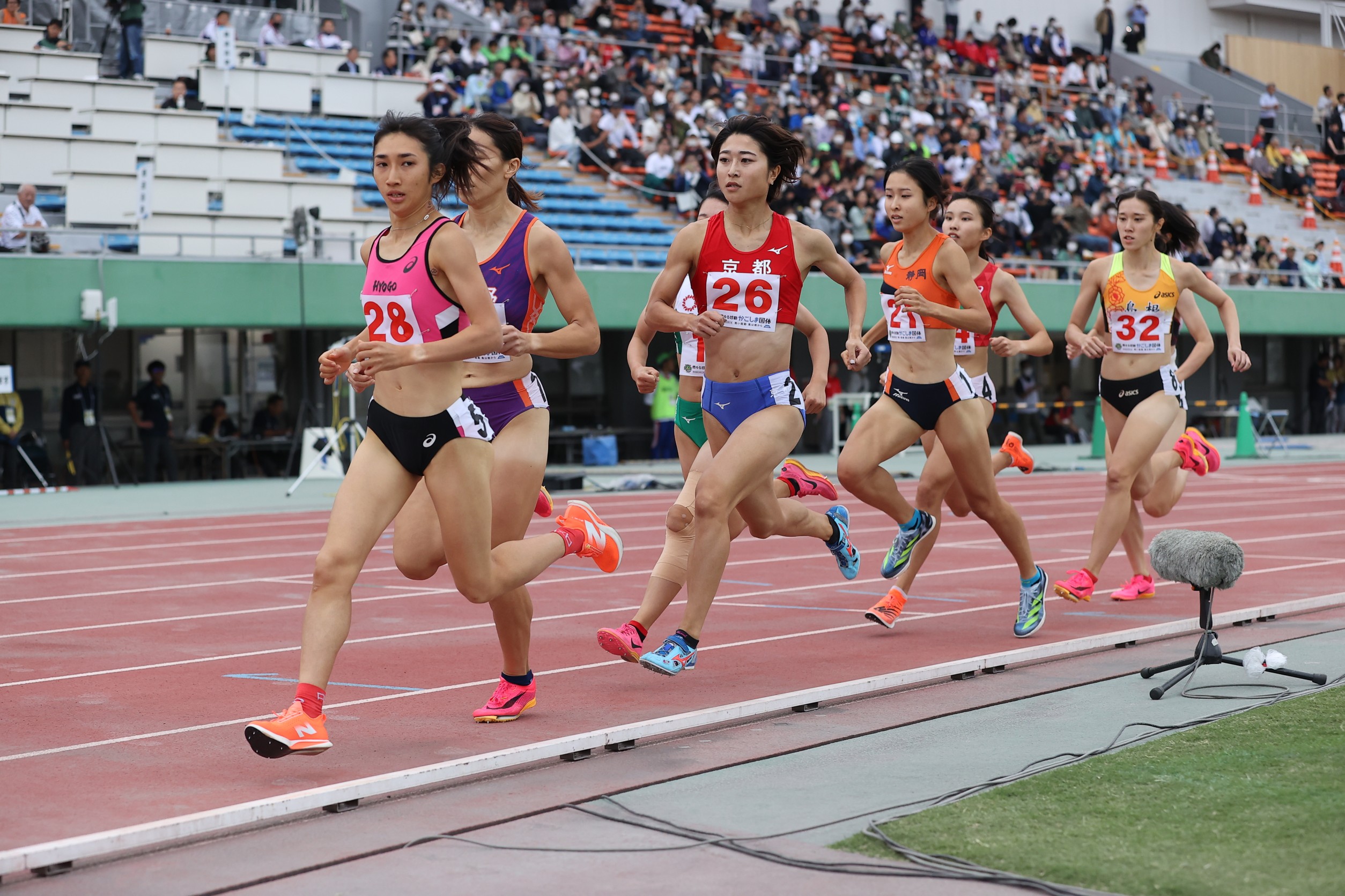 田中希実が800m予選トップ通過 6年越しの思い「すごく感慨深い」高校時代から目標に／鹿児島国体