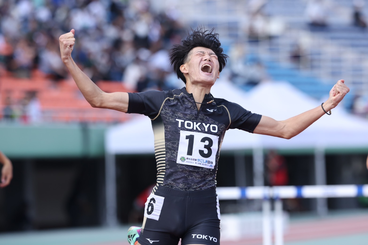 300mHで志村武と瀧野未来がU20日本新V 田中希実が5000m貫禄勝ち、100mH好記録続出／鹿児島国体