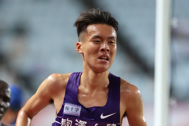 米国遠征中の佐藤圭汰が室内5000mで13分09秒45！ 日本歴代2位相当、日本人2人目の13分10秒切り達成！