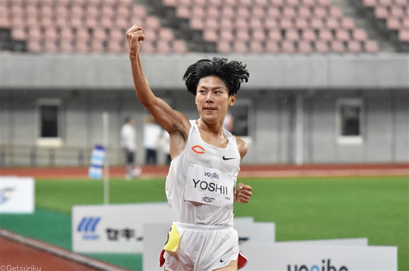 吉居駿恭5000mで学生歴代10位の13分22秒01 今季日本人学生トップタイムに「うれしい」目標はパリ五輪／新潟ACC