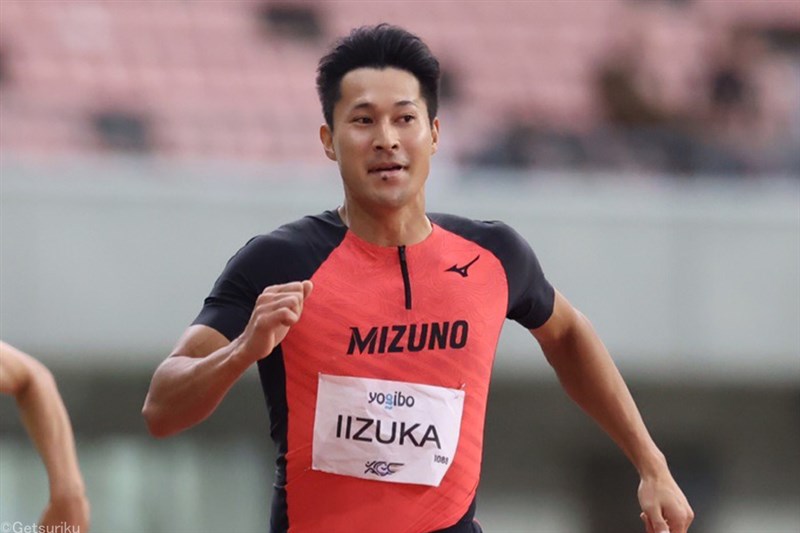 4度目の五輪目指す飯塚翔太が母校でシーズンイン！ 100m10秒58、200m20秒93