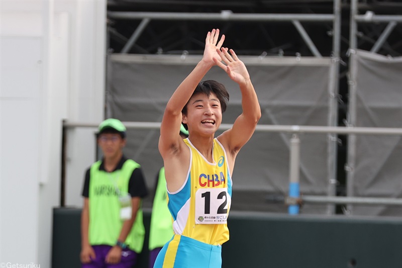 中高生スプリンターが好記録！100m片山瑛太が10秒54の中学新！黒木が10秒19、山形は11秒50／鹿児島国体