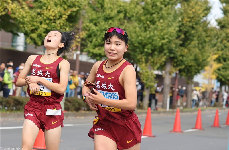 女王・名城大ついに首位へ！3区・石松愛朱加が立命大引き離す！20歳のバースデーに快走／全日本大学女子駅伝