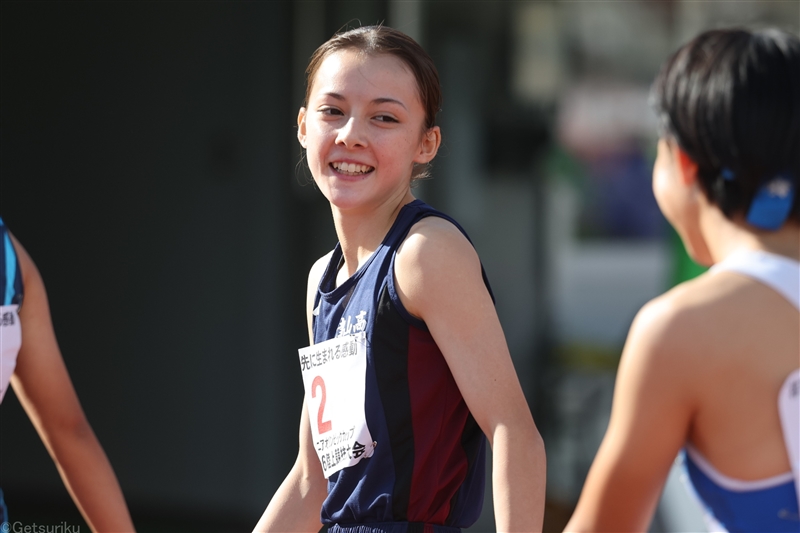 ドルーリー朱瑛里がU18女子800ｍで自己新V！「昨年より成長できています」／U18・16大会