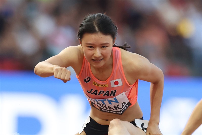 田中佑美が100mH“繰り上がり”銅！スタートやり直しの中で自分の走り貫く／アジア大会