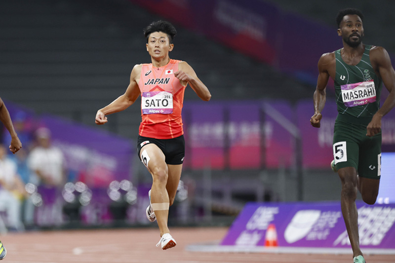 佐藤拳太郎が400m銀メダル ハンマー投・柏村と1万m田澤が4位と健闘 男子100m桐生と小池は決勝逃す／アジア大会