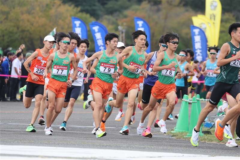 2年連続トップ通過の大東大 留学生にアクシデントも日本人3選手が1時間2分前半で奮闘「評価したい」／箱根駅伝予選会