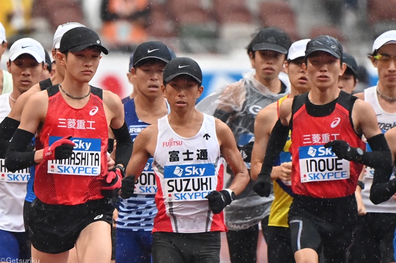 日本記録保持者・鈴木健吾が11.9kmで途中棄権 ファイナルチャレンジで3枠目目指す／MGC