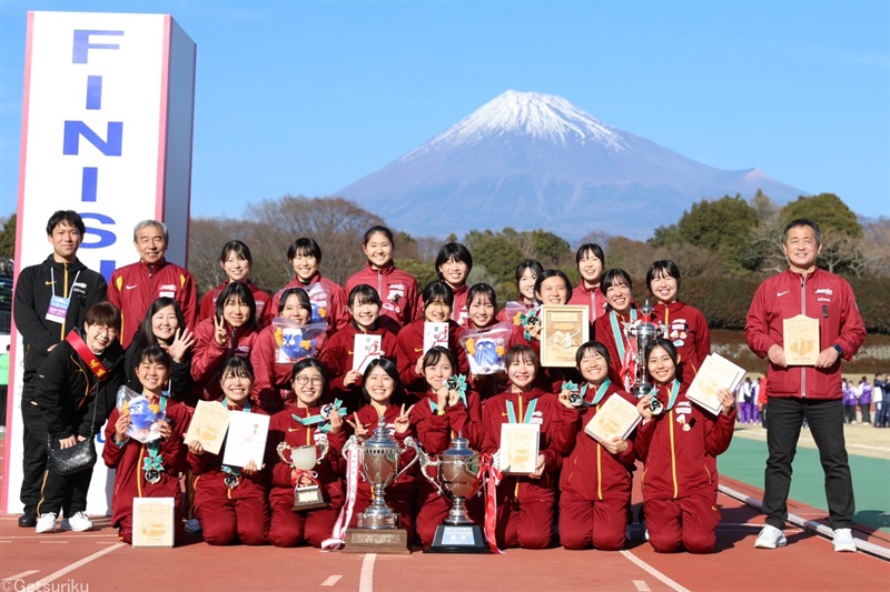 名城大が追随許さず6連覇！指揮官と主将にも涙「絶対に勝つんだ」思い込めた継走／富士山女子駅伝