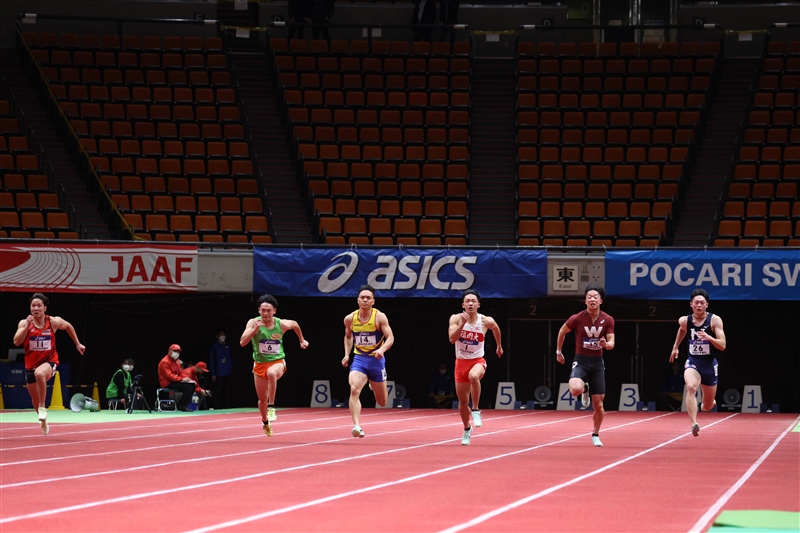 日本選手権室内に多田修平、高山峻野、赤松諒一、福部真子、田中佑美らがエントリー