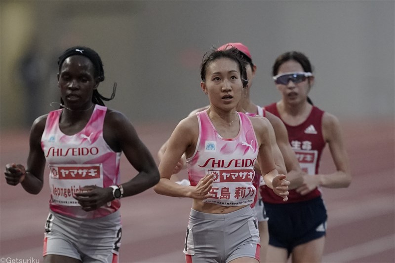 世界陸上代表の五島莉乃は自己新の30分58秒83も4位に涙「ラスト100mで脚が止まった」／日本選手権10000m
