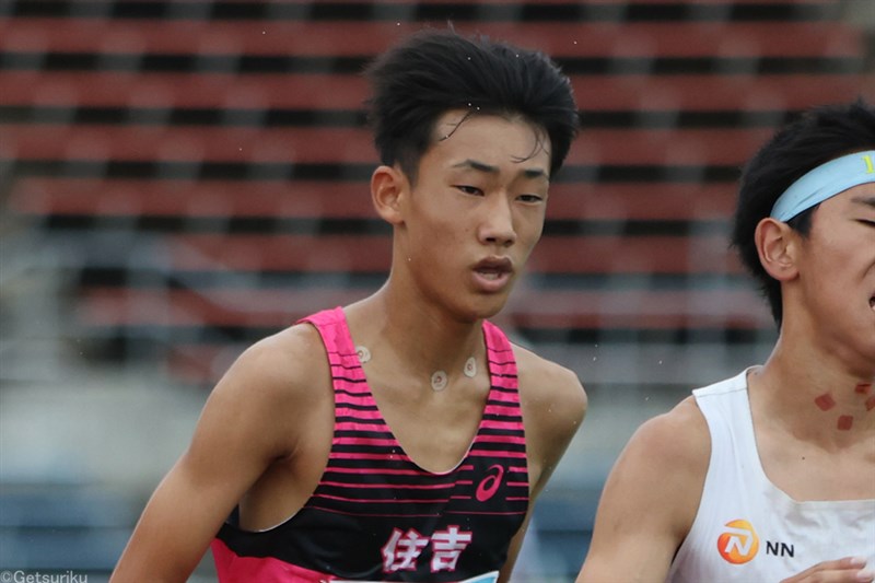 【男子5000m】藤井雄大（住吉中3） 14分41秒25＝中学歴代4位