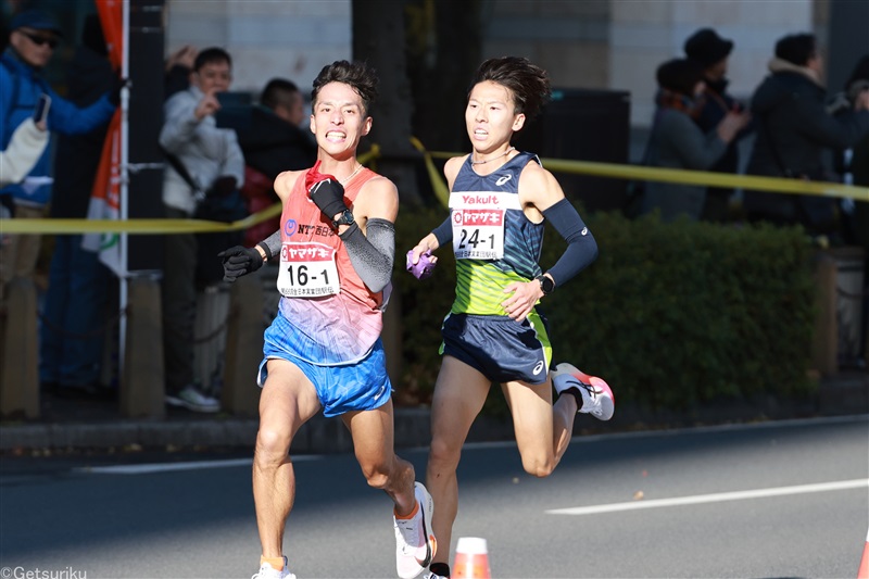 1区区間賞はヤクルト・太田直希！ラストスパートでNTT西日本・服部弾馬を突き放す トヨタとHondaが4秒差で4位、5位／ニューイヤー駅伝