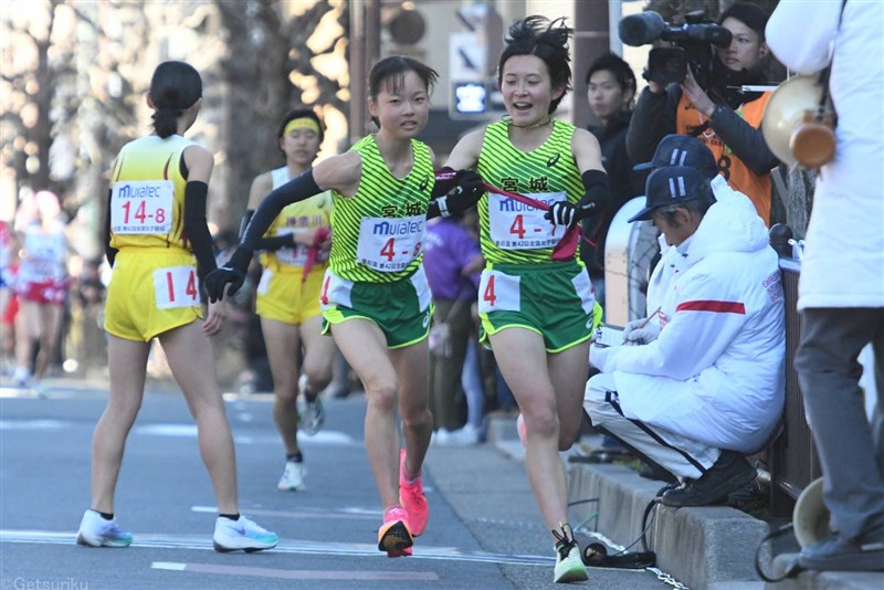 宮城が29年ぶり2度目の駅伝日本一！仙台育英高勢が躍動、8区・男乕が区間賞、アンカー・小海で逆転／都道府県女子駅伝