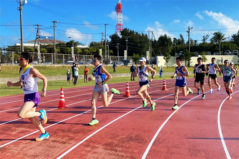 24年度駅伝シーズンへの第一歩！宮古島大学駅伝、9時に号砲 國學院大、東海大、順大などが腕試し