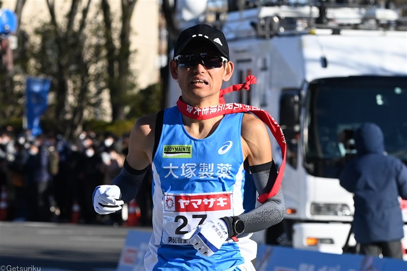 大塚製薬・野田一貴が大阪ハーフで現役引退 京産大時代に日本インカレ1万m7位 昨年はとくしまマラソン優勝