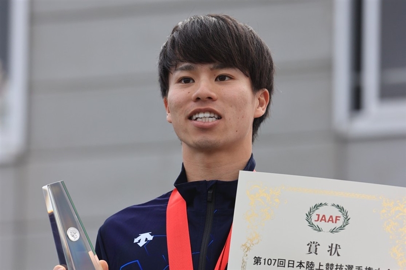 五輪内定の池田向希 世界歴代3位の大記録で示した成長の証「ベストな状態でパリへ」／日本選手権20km競歩