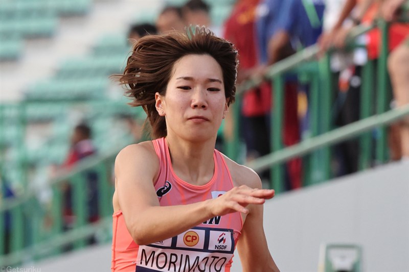 女子三段跳・森本麻里子は13m37で4位 メダルに11cm届かず／アジア室内