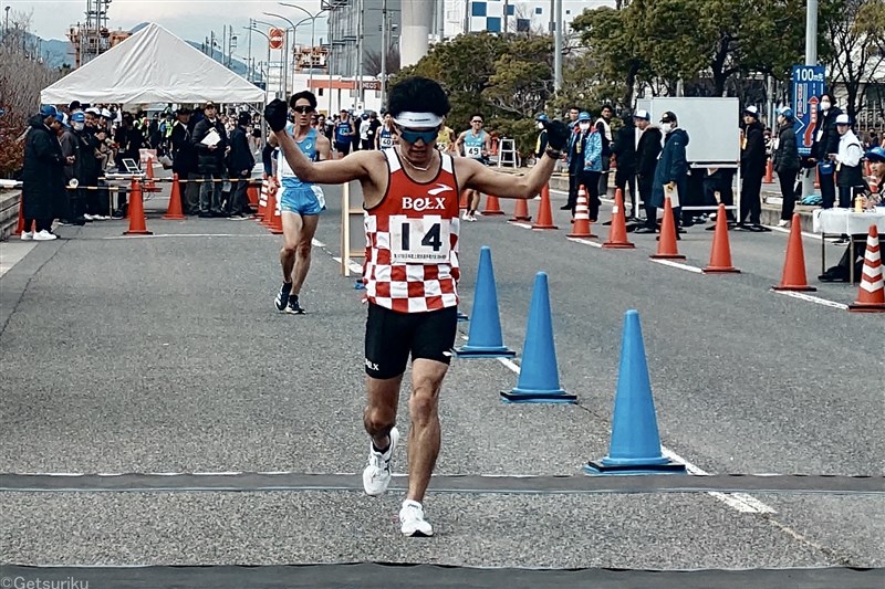 濱西諒、古賀友太が1時間17分台の好タイムで2位、3位 世界陸上連覇の山西利和は失格／日本選手権20km競歩