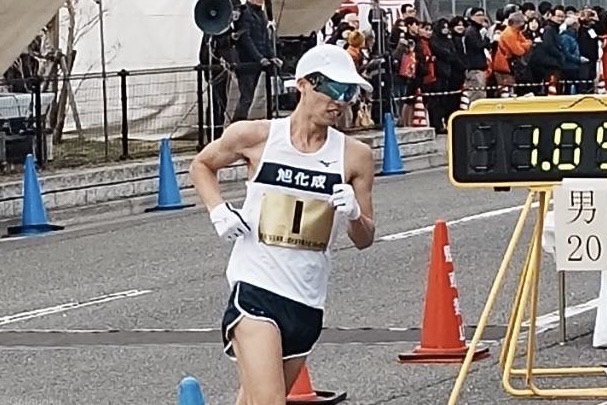 池田向希が世界歴代3位の1時間16分51秒でフィニッシュ！記録確定すればパリ五輪代表内定／日本選手権20km競歩