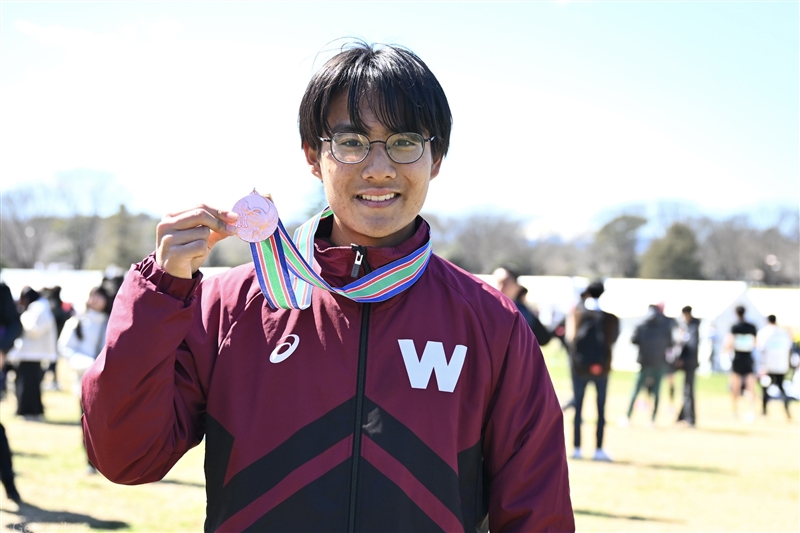 早大ルーキー工藤慎作が3位！「今後はエースと呼ばれるように」箱根5区再出走にも意欲／日本学生ハーフ