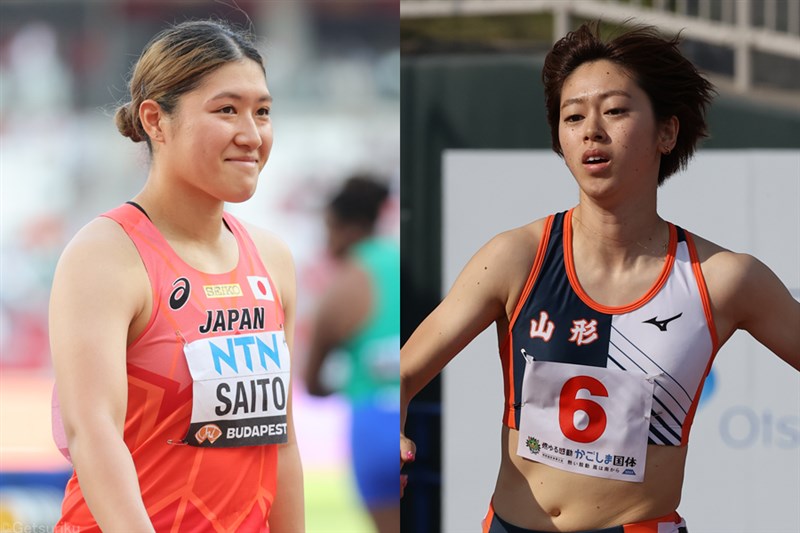 「山形のアスリートを 世界に送り出したい」山形陸協が短距離・青野朱李、円盤投・齋藤真希をサポートするためクラウドファンディングを開始