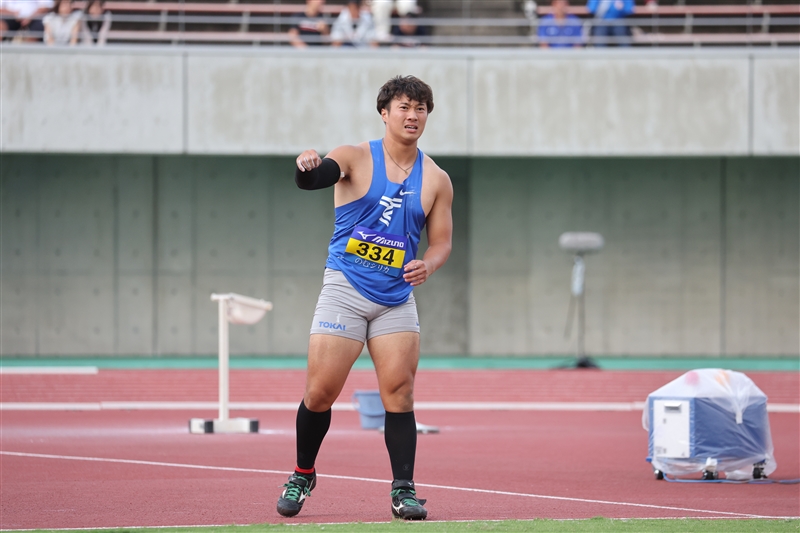 東海大・清川裕哉が81m67！やり投学生4人人目の大台 円盤投・齋藤真希は58m47の自己新