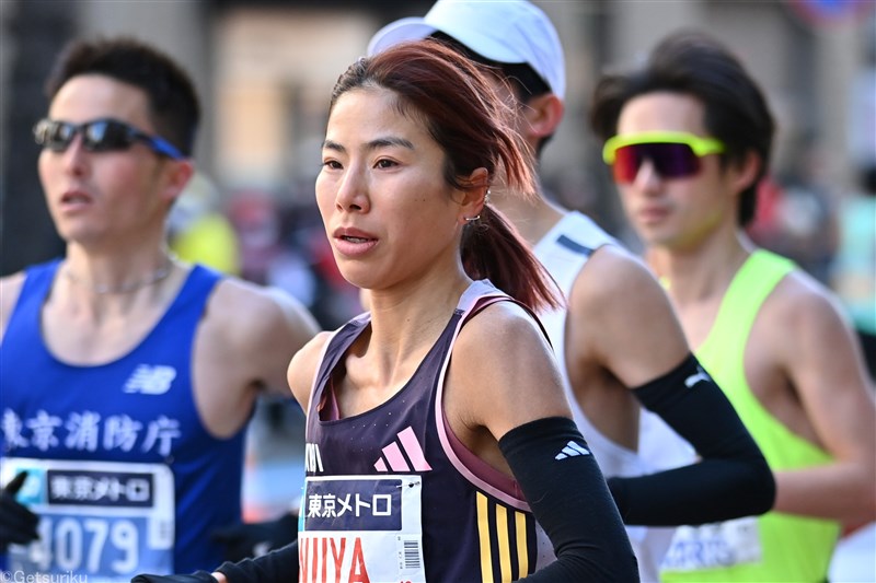 新谷仁美は2時間21分50秒で6位 目標の日本記録更新ならず肩を落とす／東京マラソン