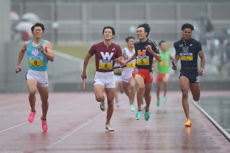 日テレジータスで関東インカレ最終日を独占放送 男子ハーフや4×400mリレーなど9時間45分生中継