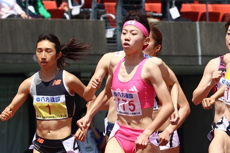 女子800mは高校生・久保凛が田中希実に先着して優勝！「自己新や高校記録を狙っていきたい」／金栗記念