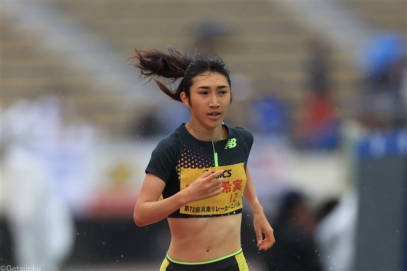 田中希実 米国で伝統あるペン・リレーに出場 3週連続の1500mは4分08秒32で3位