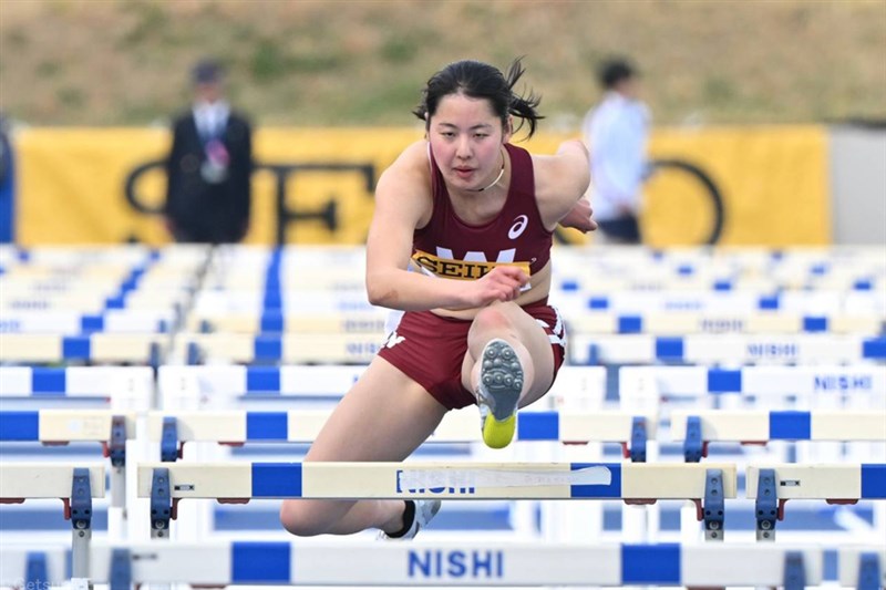 早大ルーキー・林美希が鮮烈デビュー！100mH13秒49「少しずつ12秒台に近づきたい」／東京六大学対校